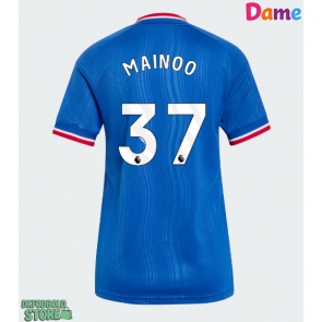 Manchester United Kobbie Mainoo #37 Replika Udebanetrøje Dame 2026-27 Kortærmet
